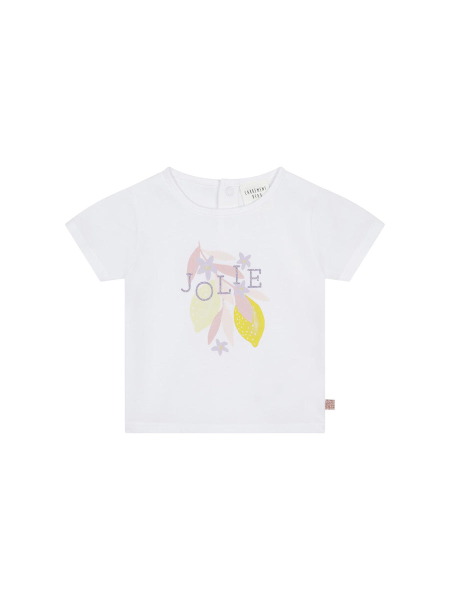 T-shirt Jolie bianca