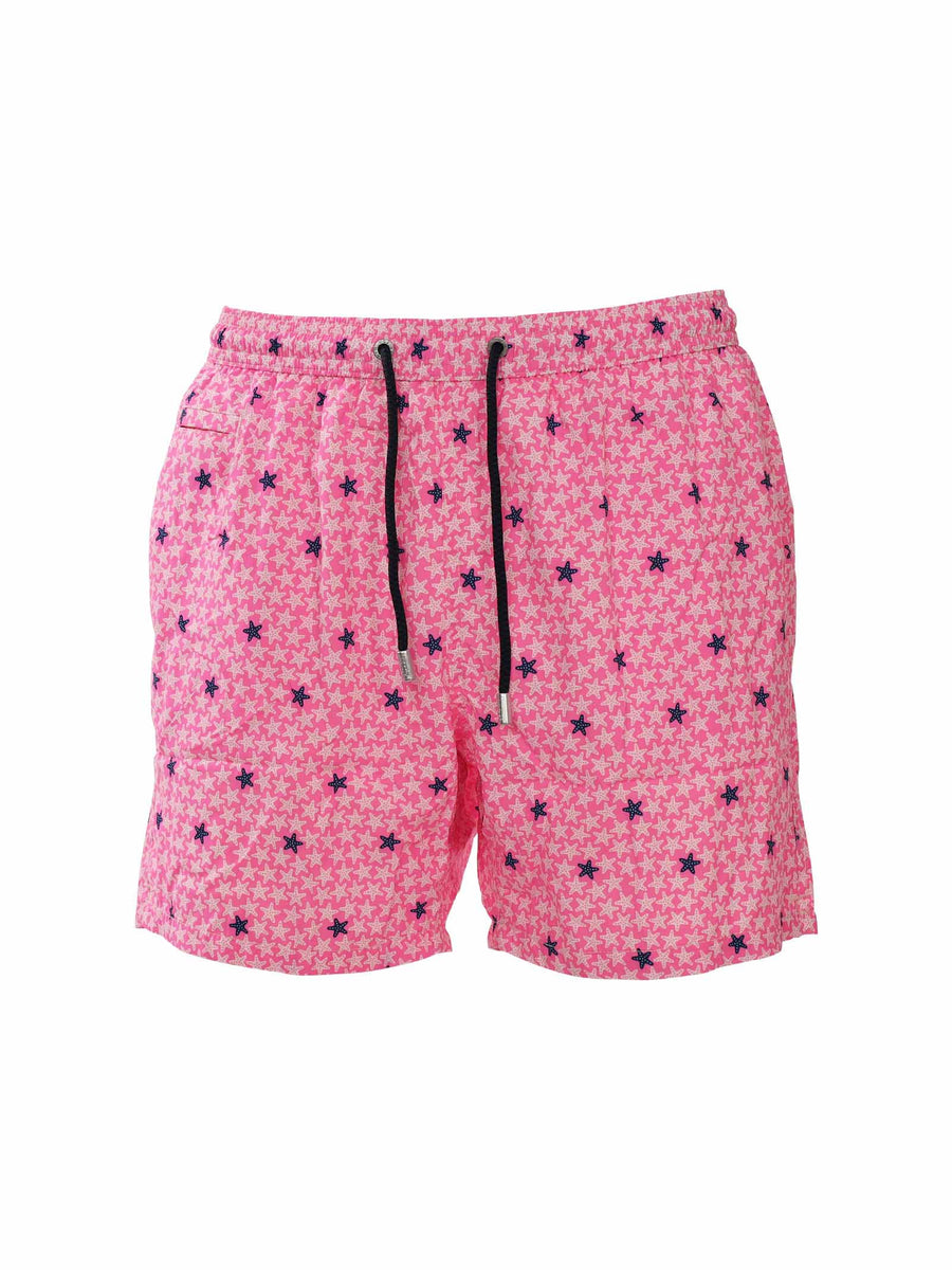 Costume shorts starfish rosa
