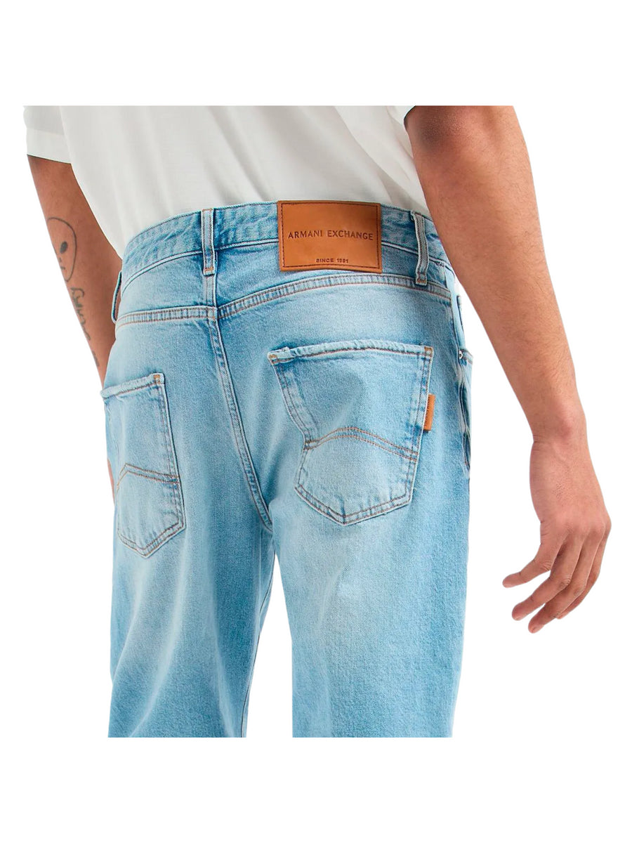 Jeans slim fit in denim chiaro