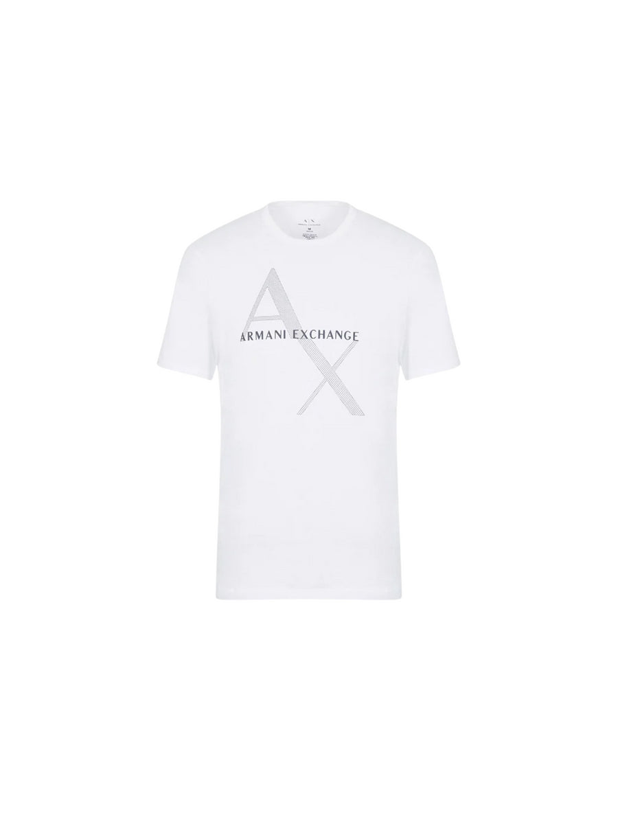 T-shirt bianca logo A|X