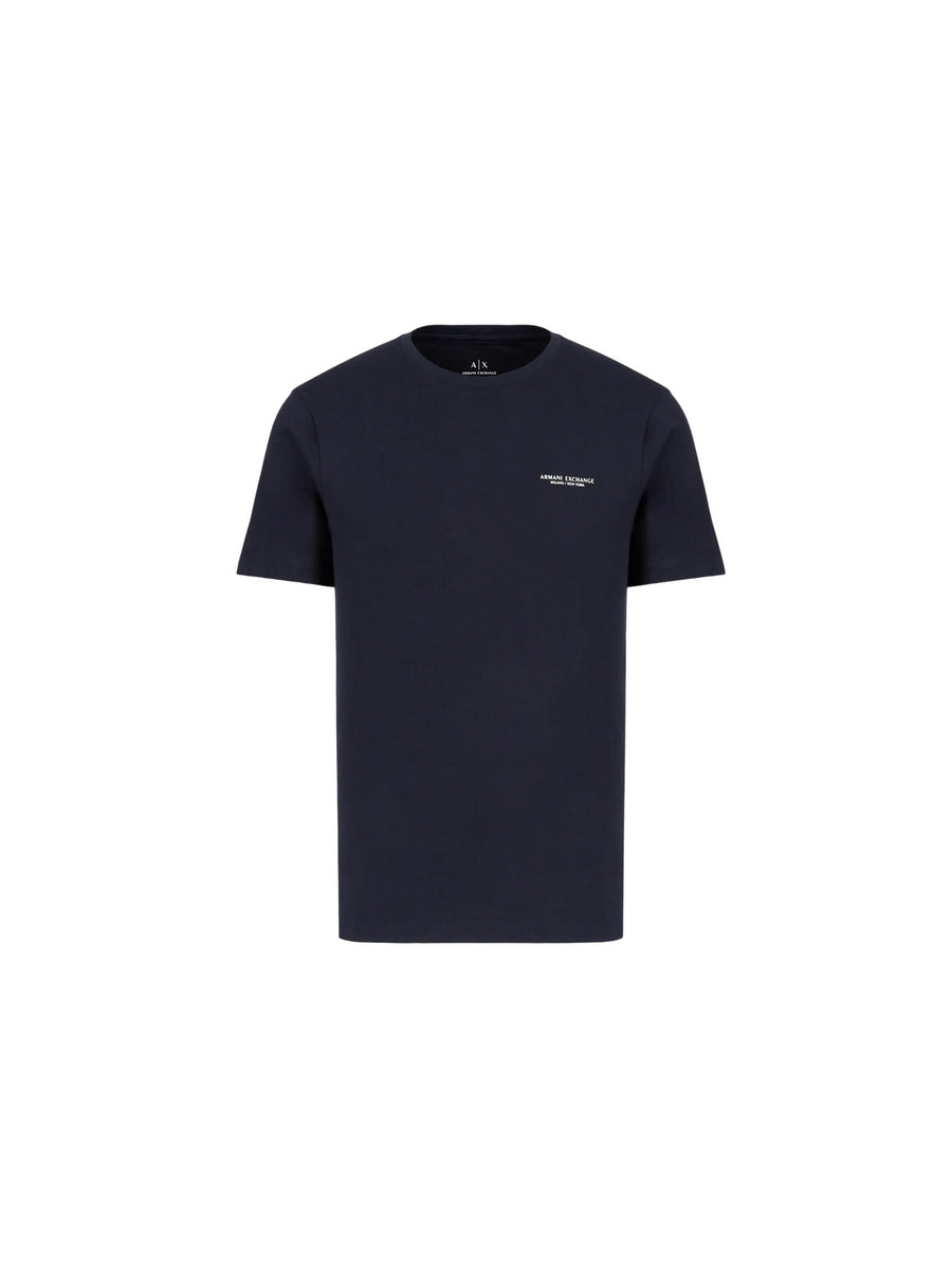 T-shirt mini logo blu navy
