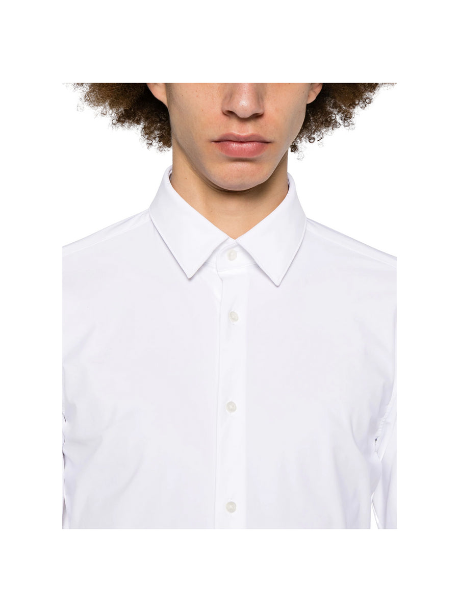 Camicia bianca con colletto a punta