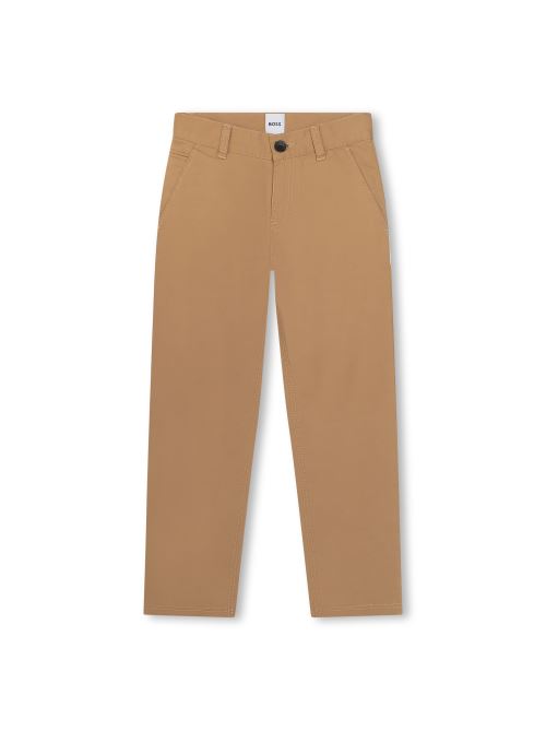Pantaloni chino beige slim fit