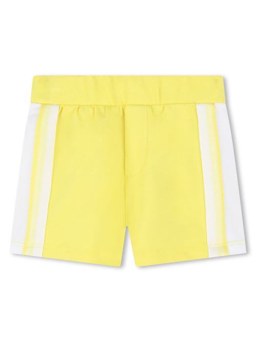 Completo polo e shorts bianco/giallo