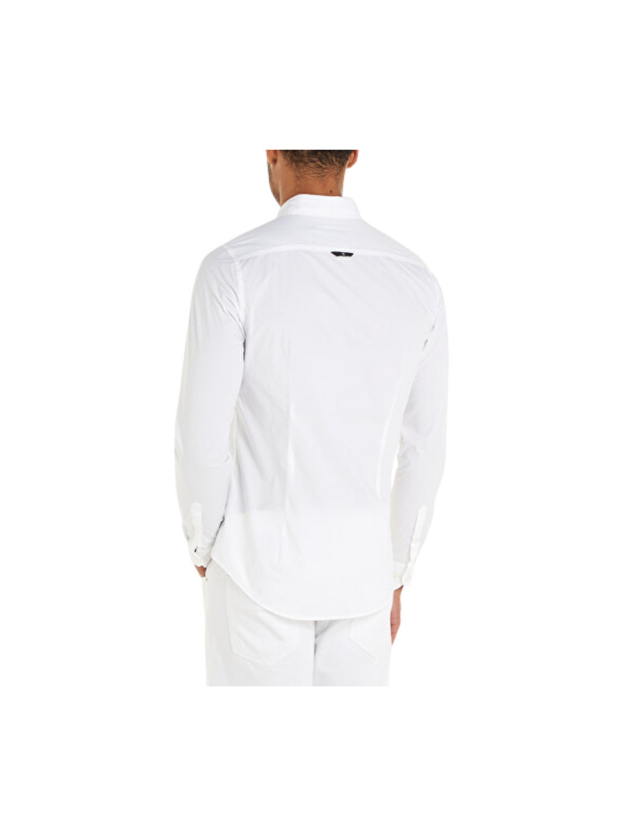 Camicia slim fit bianca