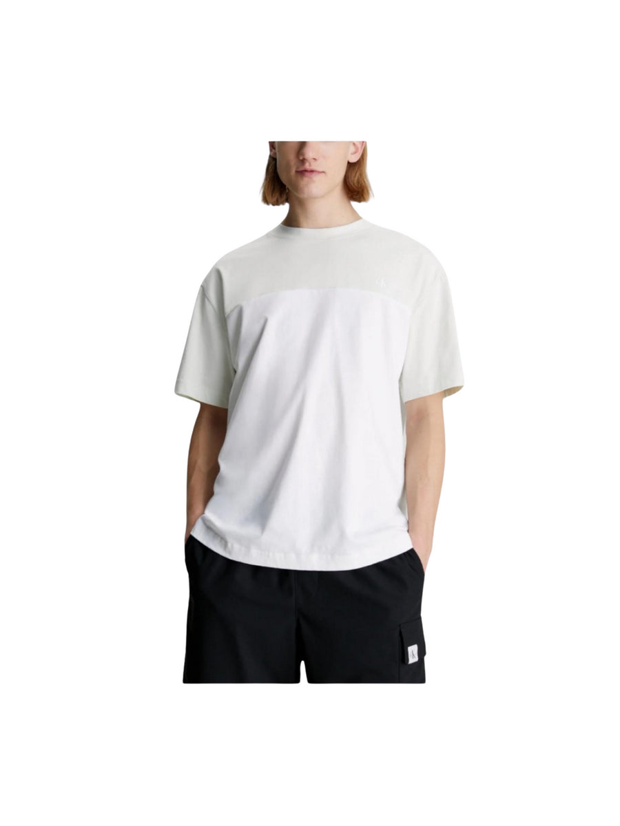 T-shirt colorblock bianca