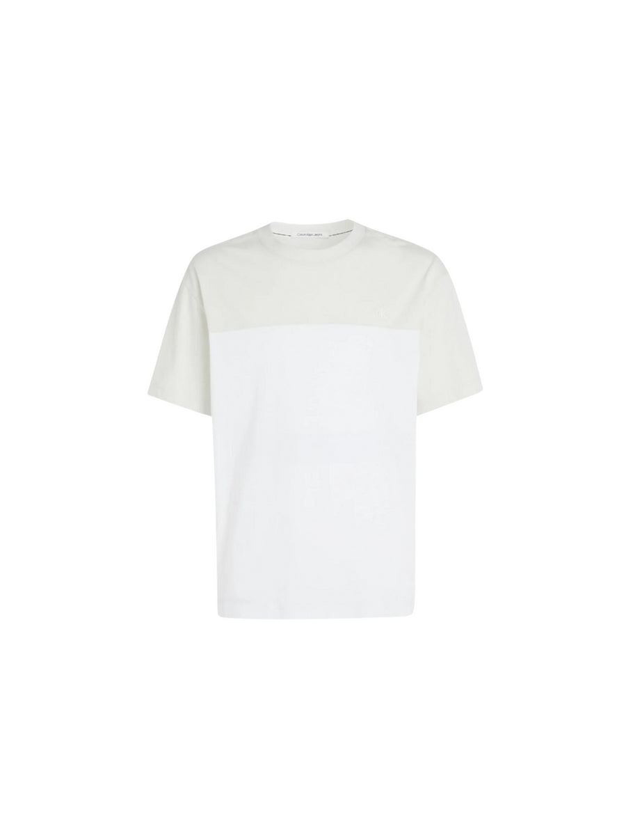 T-shirt colorblock bianca