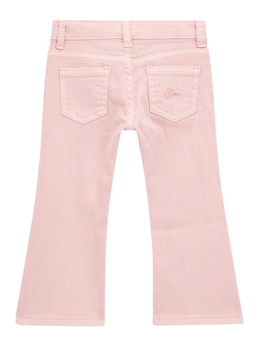 Jeans rosa a zampa