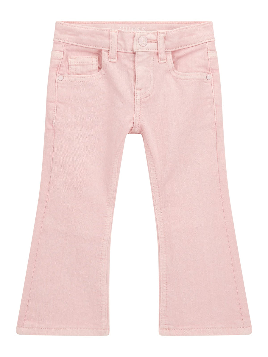 Jeans rosa a zampa