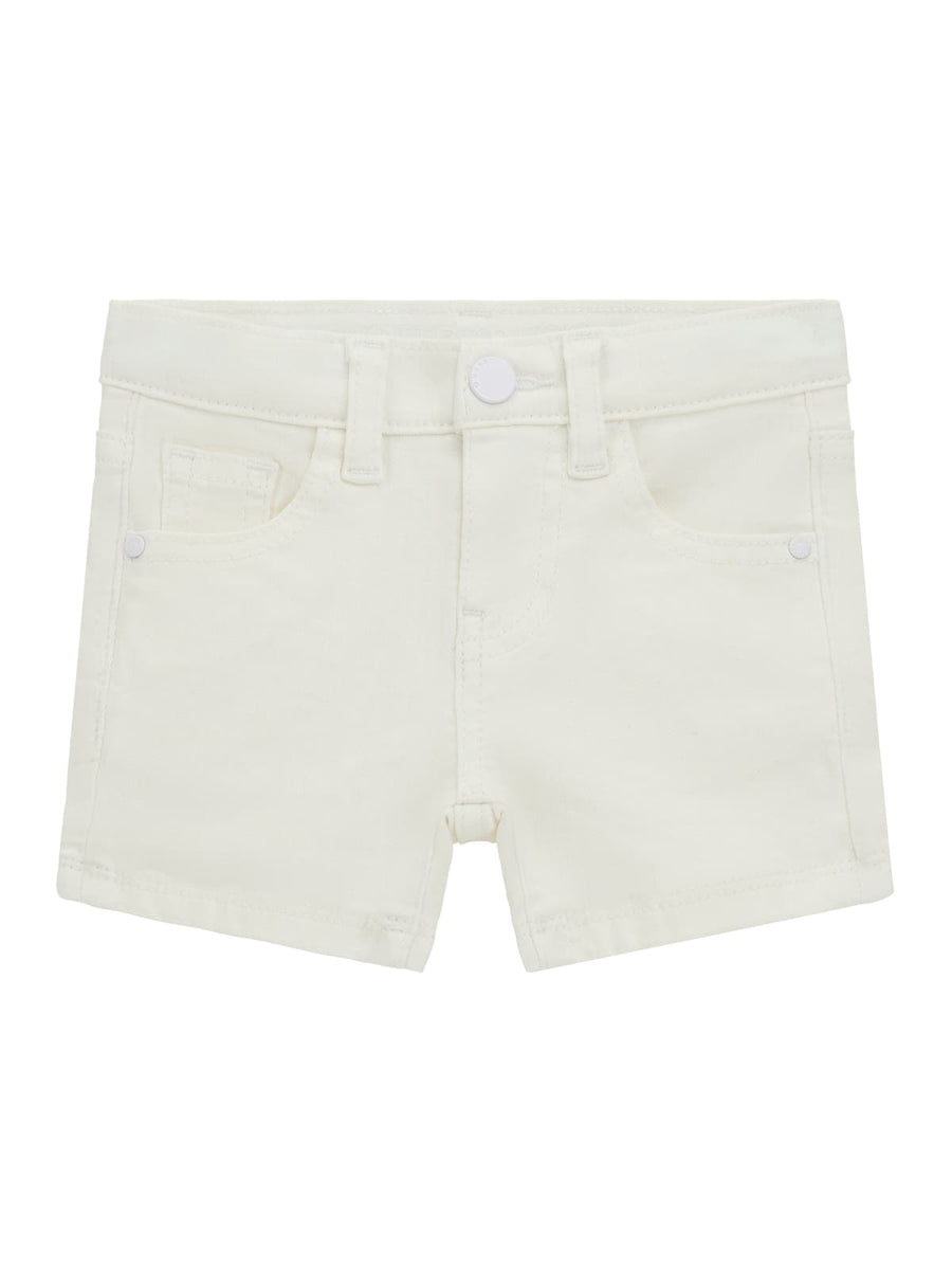 Shorts in denim bianco