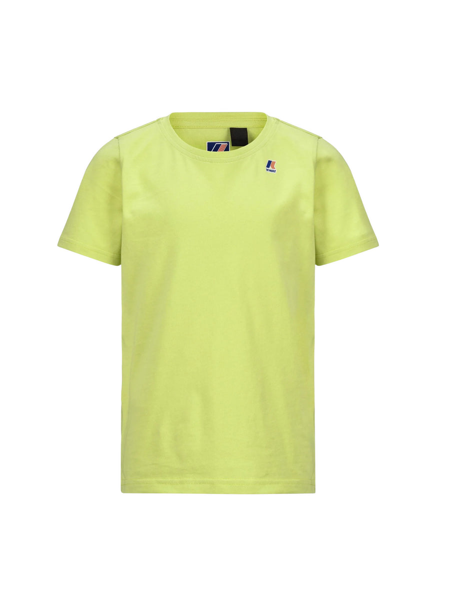 T-shirt Le Vrai 3.0 Edouard verde sedano in cotone