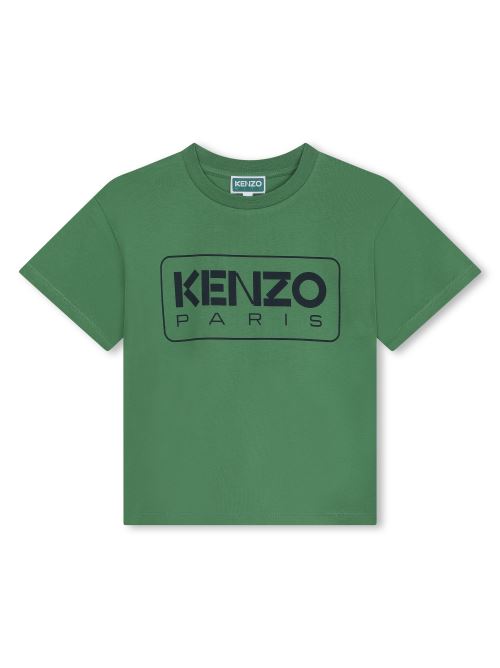 T-shirt logo verde
