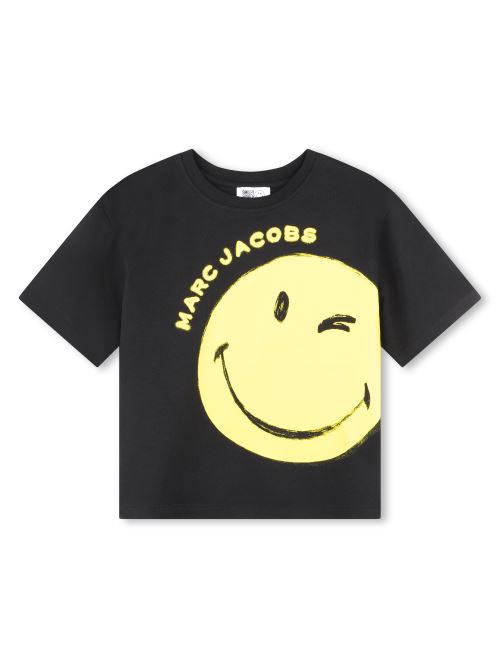 T-shirt smile nera