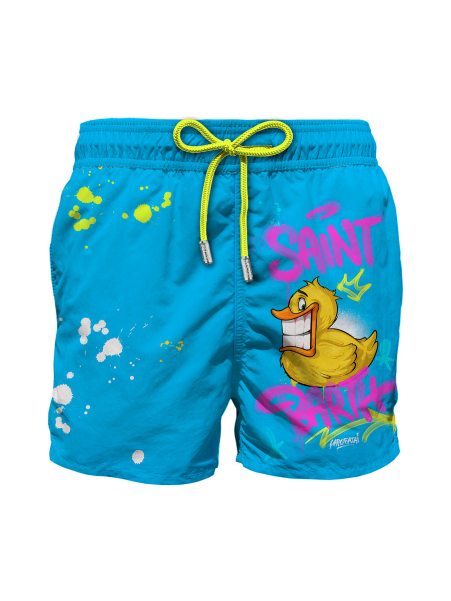 Costume shorts Gustavia Cpt Duck azzurro