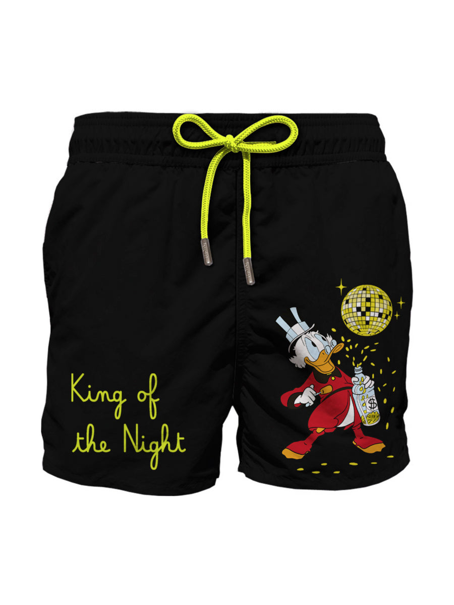 Costume shorts nero Paperone King of the night