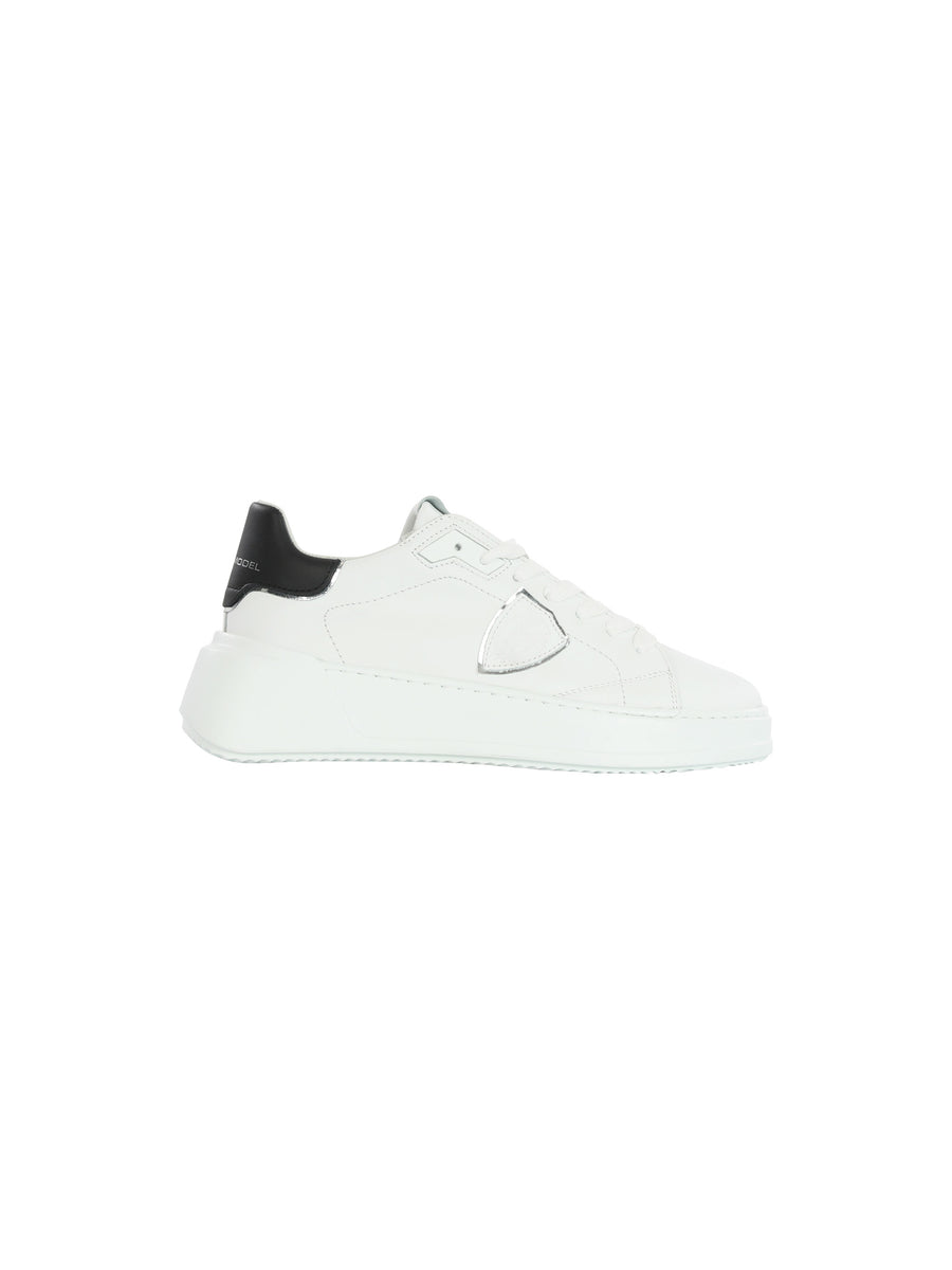 Sneakers basse Tres Temple bianche e nere
