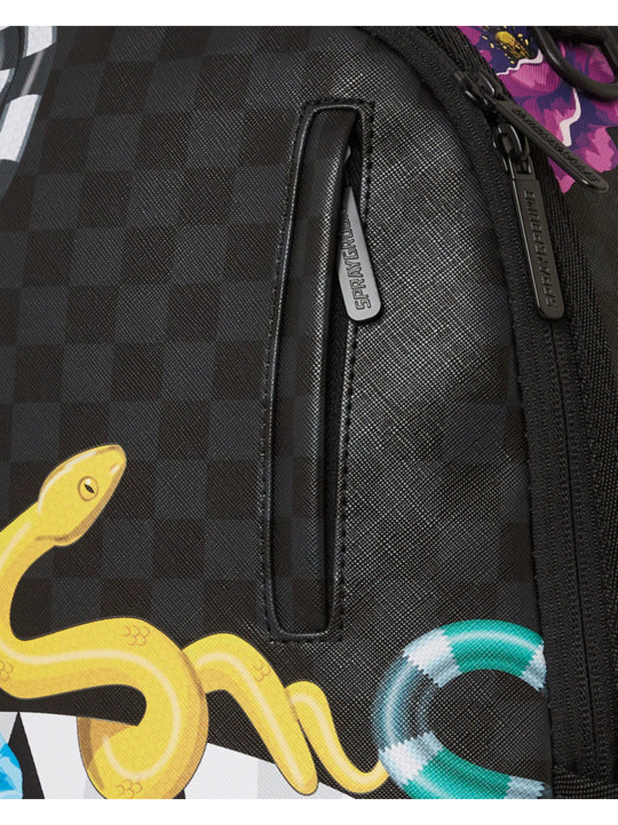 Zaino Snakes on a bag nero