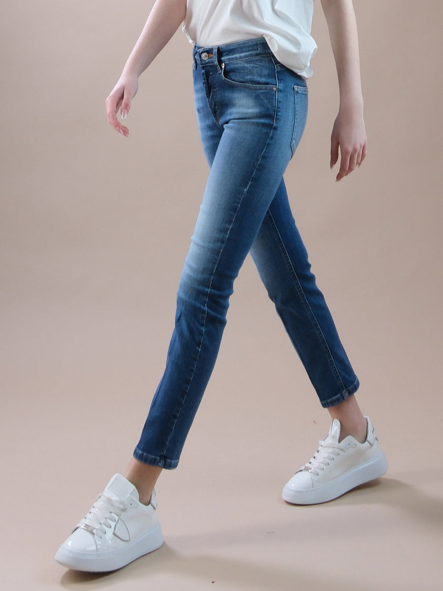Jeans slim fit Daisy lavaggio medio