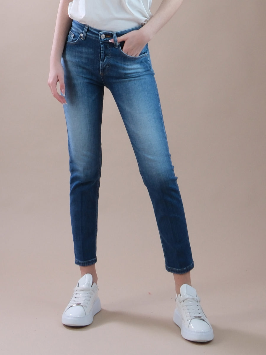 Jeans slim fit Daisy lavaggio medio