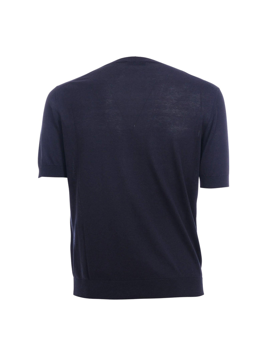 Maglia in seta Portofino blu 1033 650 Portofino 