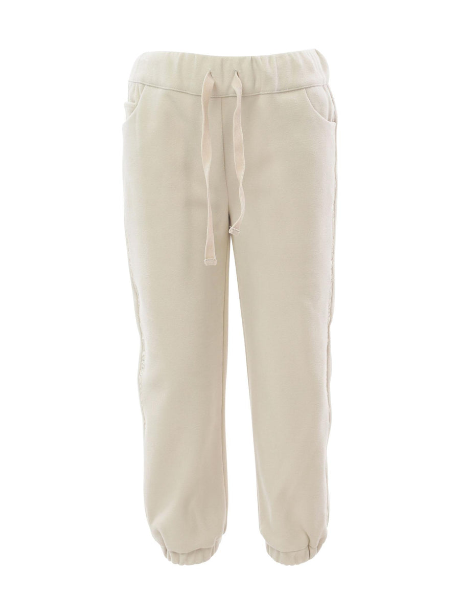 Pantalone beige scamosciato TBA22106PA BEI Trussardi 