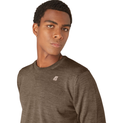 Maglione "Sebastien Merino" K-Way beige K2142EW WG9 K-WAY 