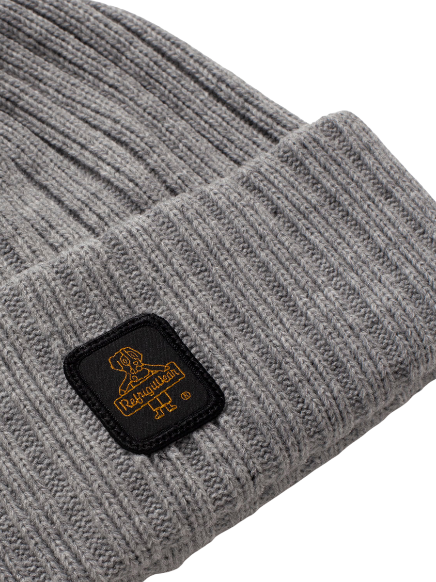 Cappello Refrigiwear grigio con risvolto e logo frontale B01608MA9083 G01010 Refrigiwear 