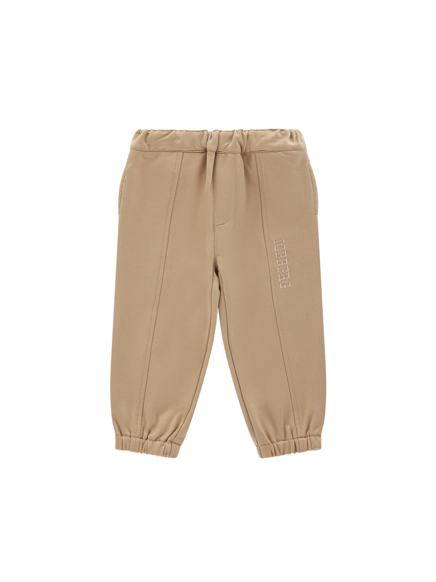 Pantalone jogger Iceberg beige PTICE5313B SABBIA Iceberg 