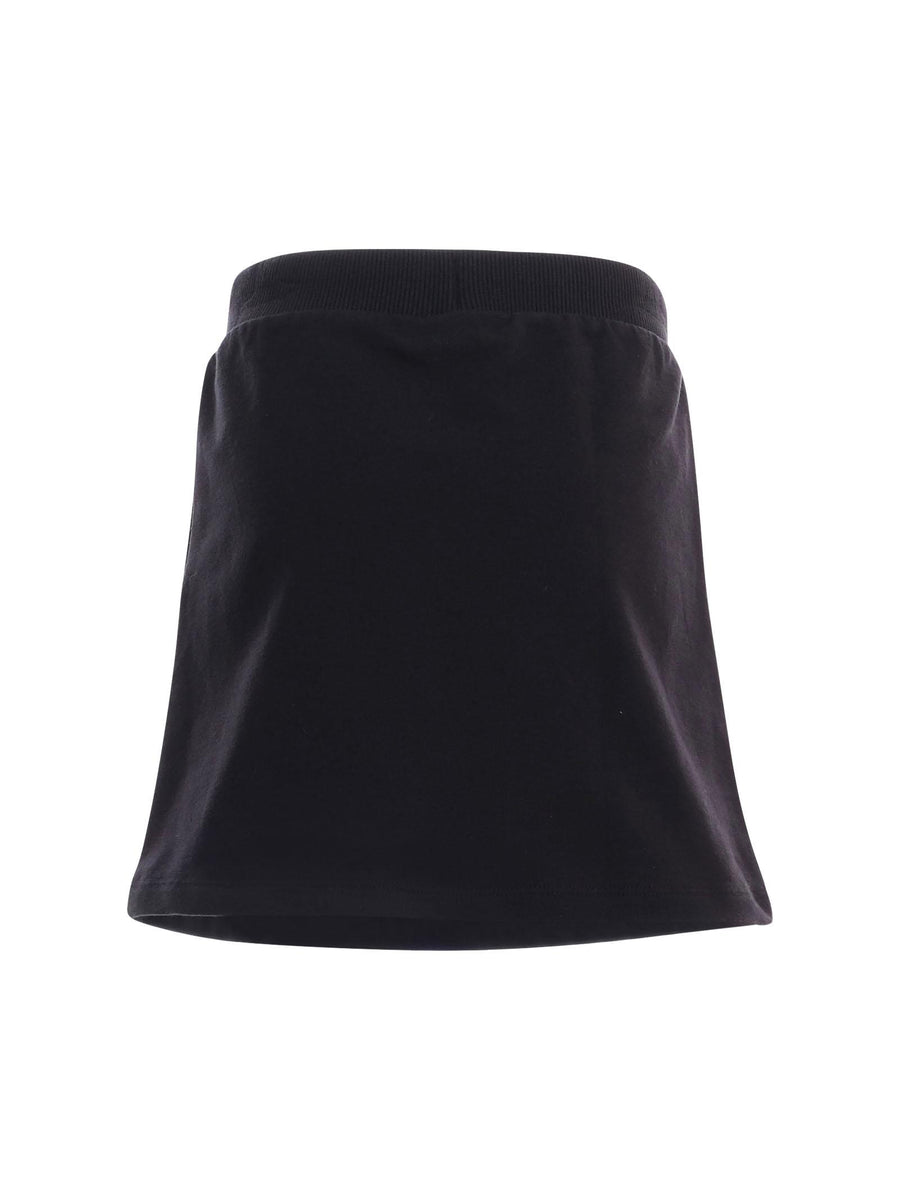 Gonna Moschino nera con logo lettering laterale HDJ03S 60100 Moschino 