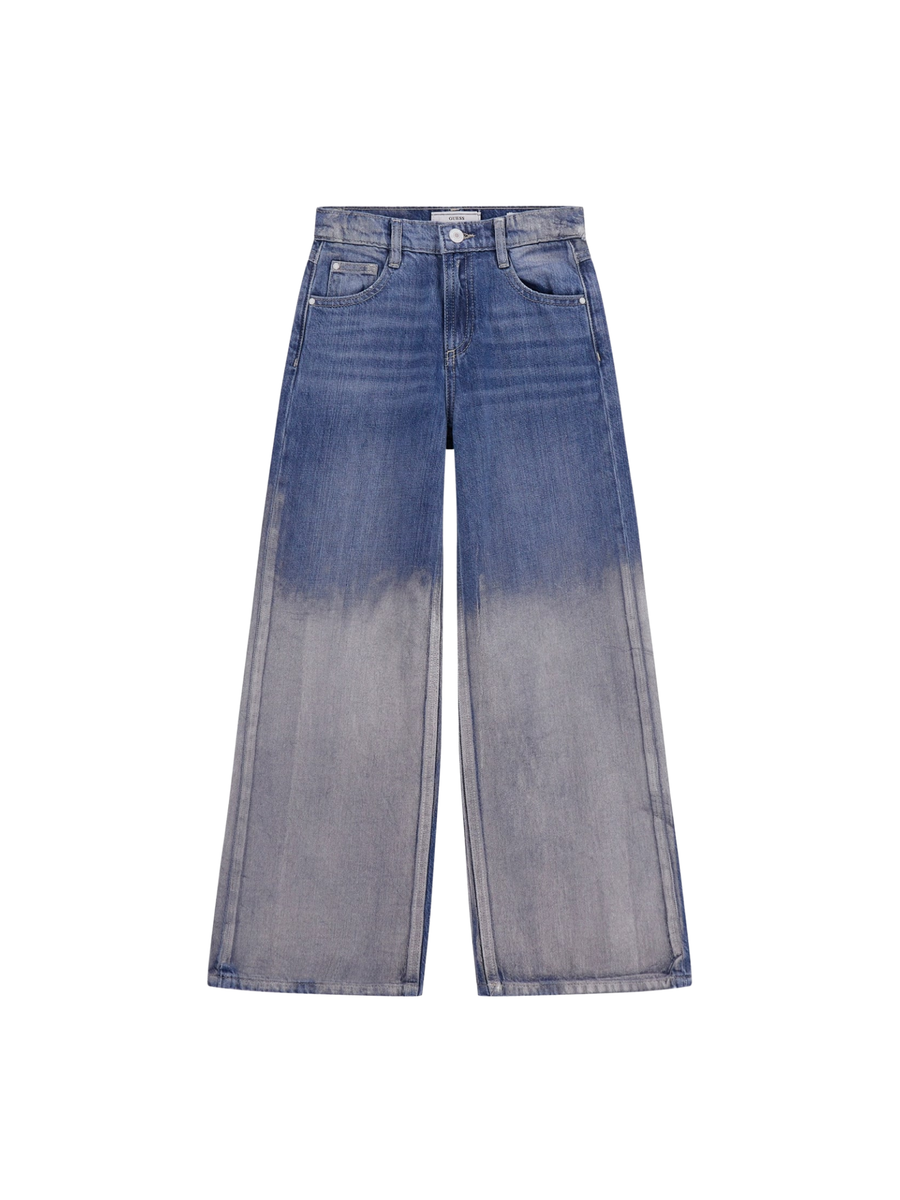 Jeans Guess in denim sfumato blu e grigio J5YA10D45E0 BSFO Guess 