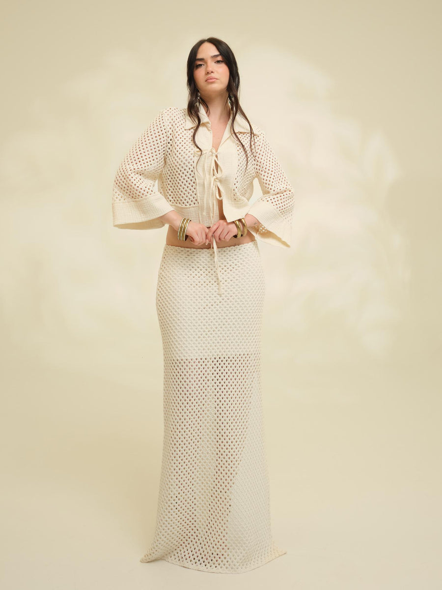 Gonna lunga Haveone burro traforata GVSN143 BURRO Haveone 