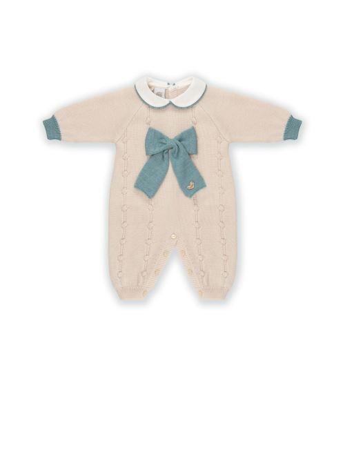 Tutina beige in lana IB1910 CNB68 Marlù 