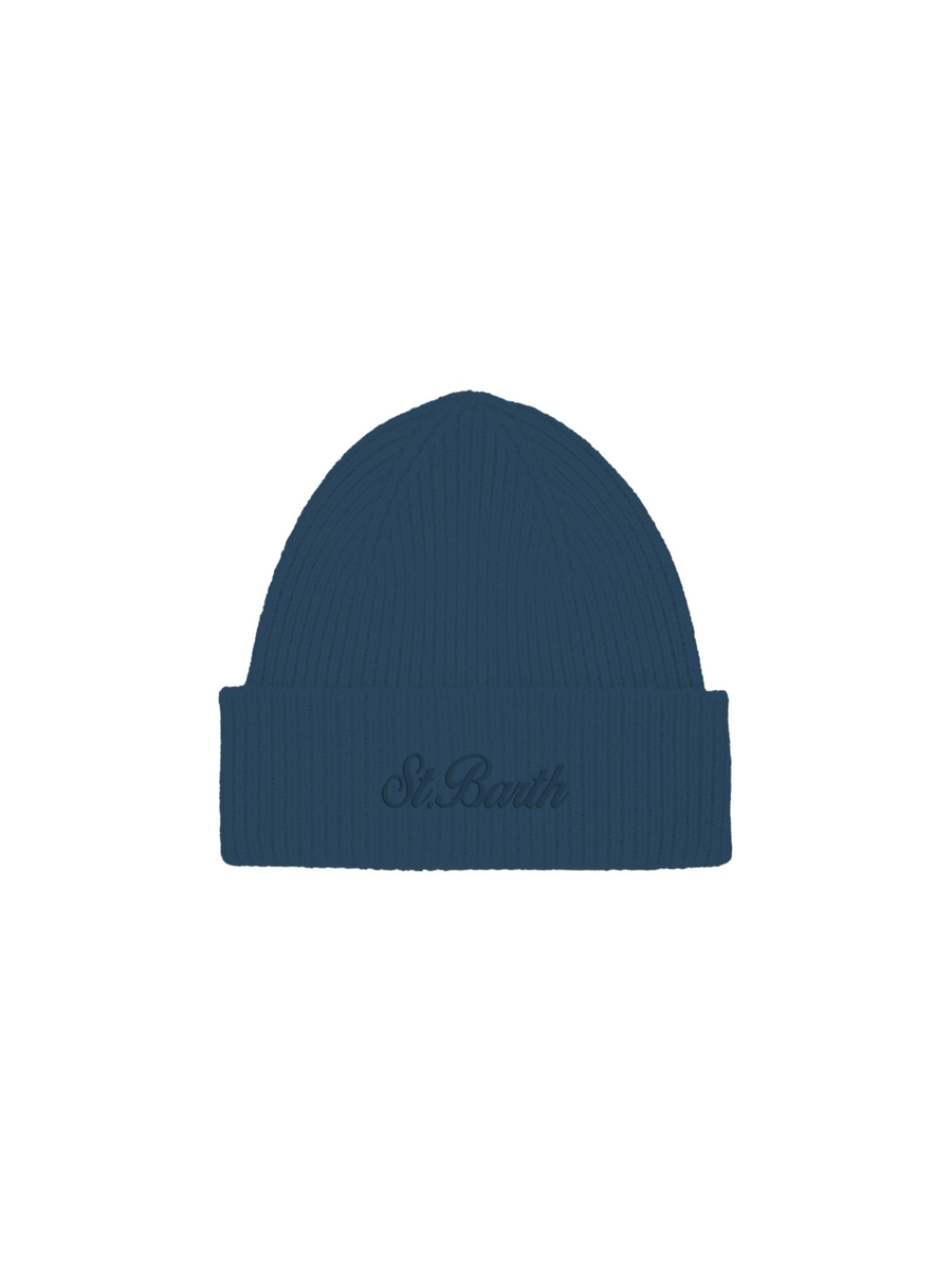 Cappello "23" Saint Barth blu a costine MOS0004 00063I MC2 SAINT BARTH 