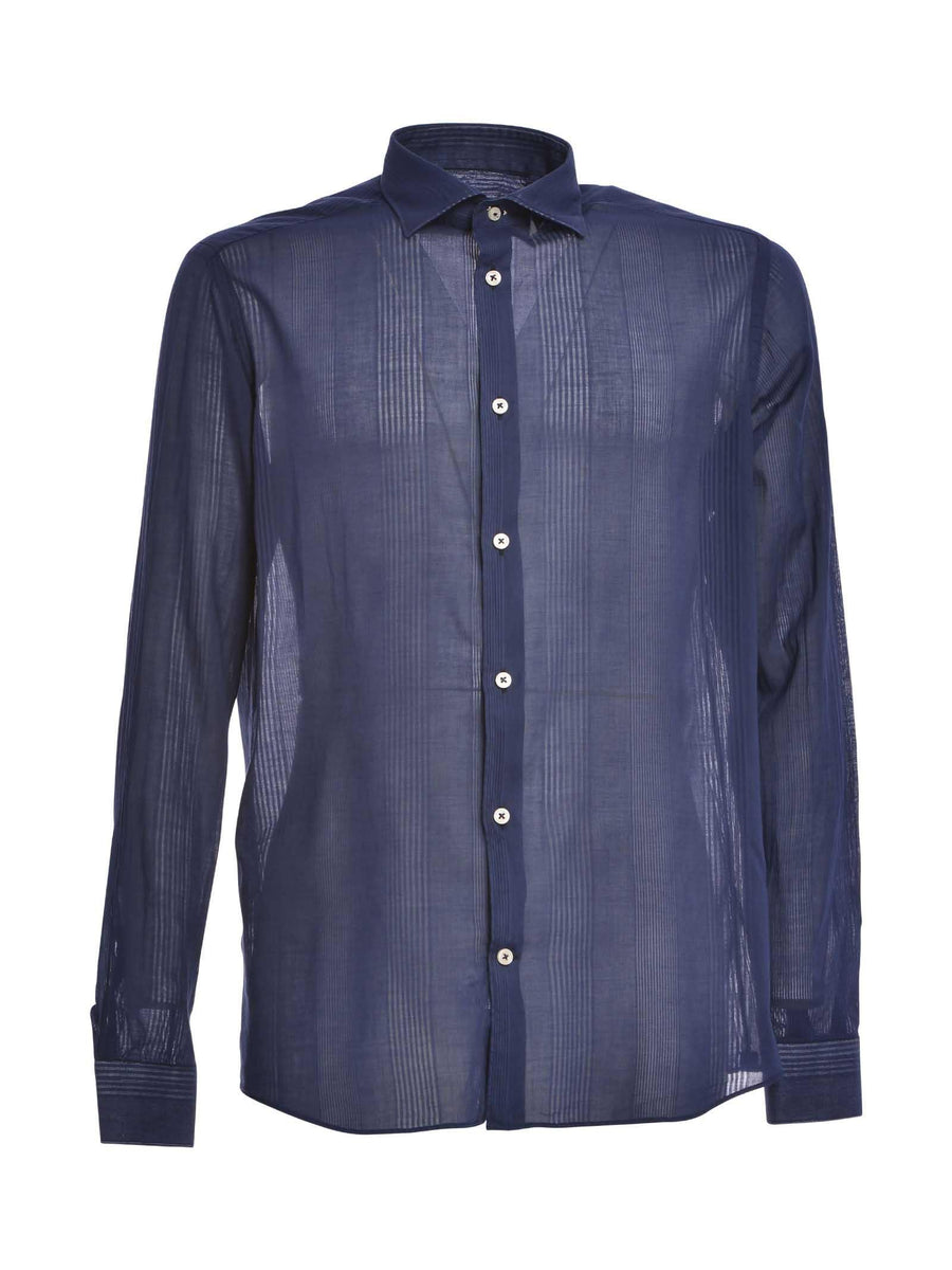 Camicia Luca blu navy FS049CT036 13 Mastricamiciai 