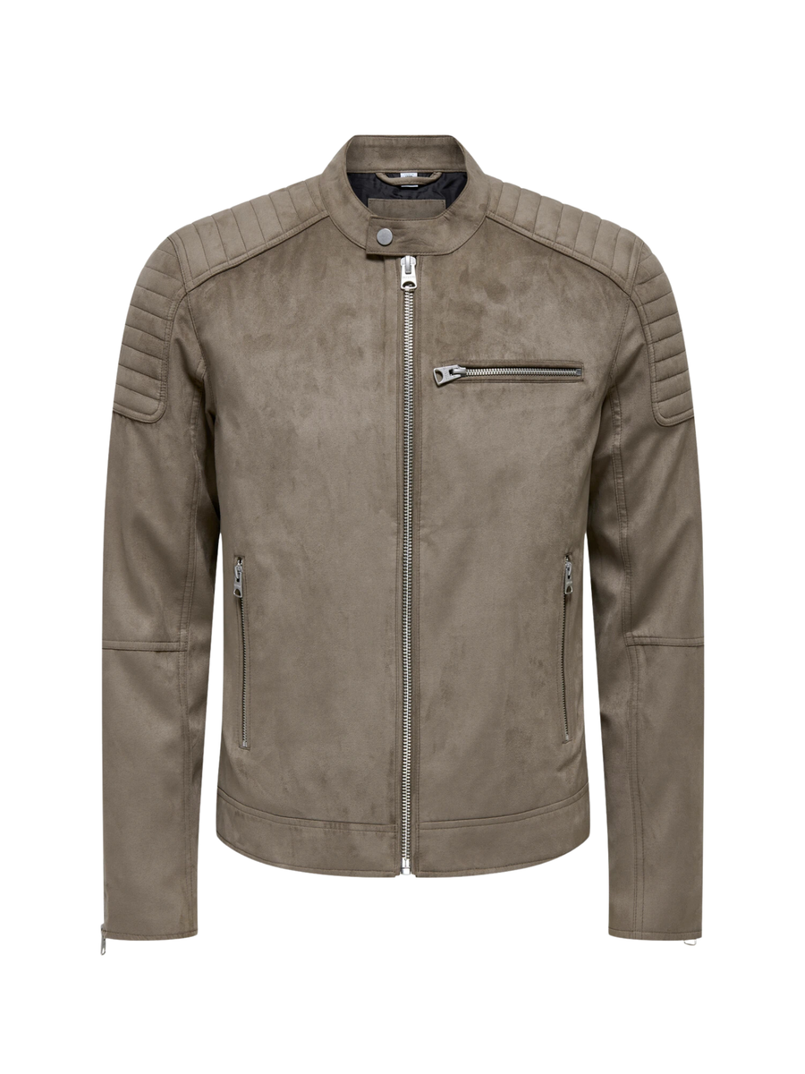 Giubbino gus Only & Sons grigio toupe 22029650 FALCON Only & Sons 