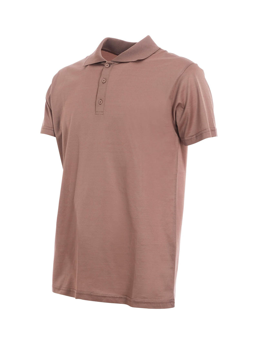 Polo Portofino fango filo di scozia ME1255 FANGO Portofino 