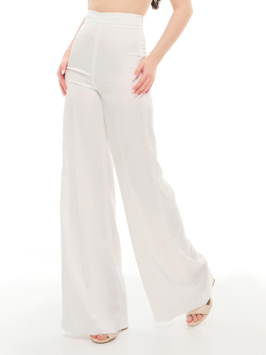 Pantalone "marilyn" Silence Limited bianco PA288 OFFWHITE Silence Limited 