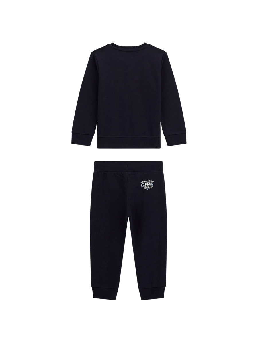 Completo Guess blu navy con dettagli azzurri N5YG14KA6R0 G7V2 Guess 