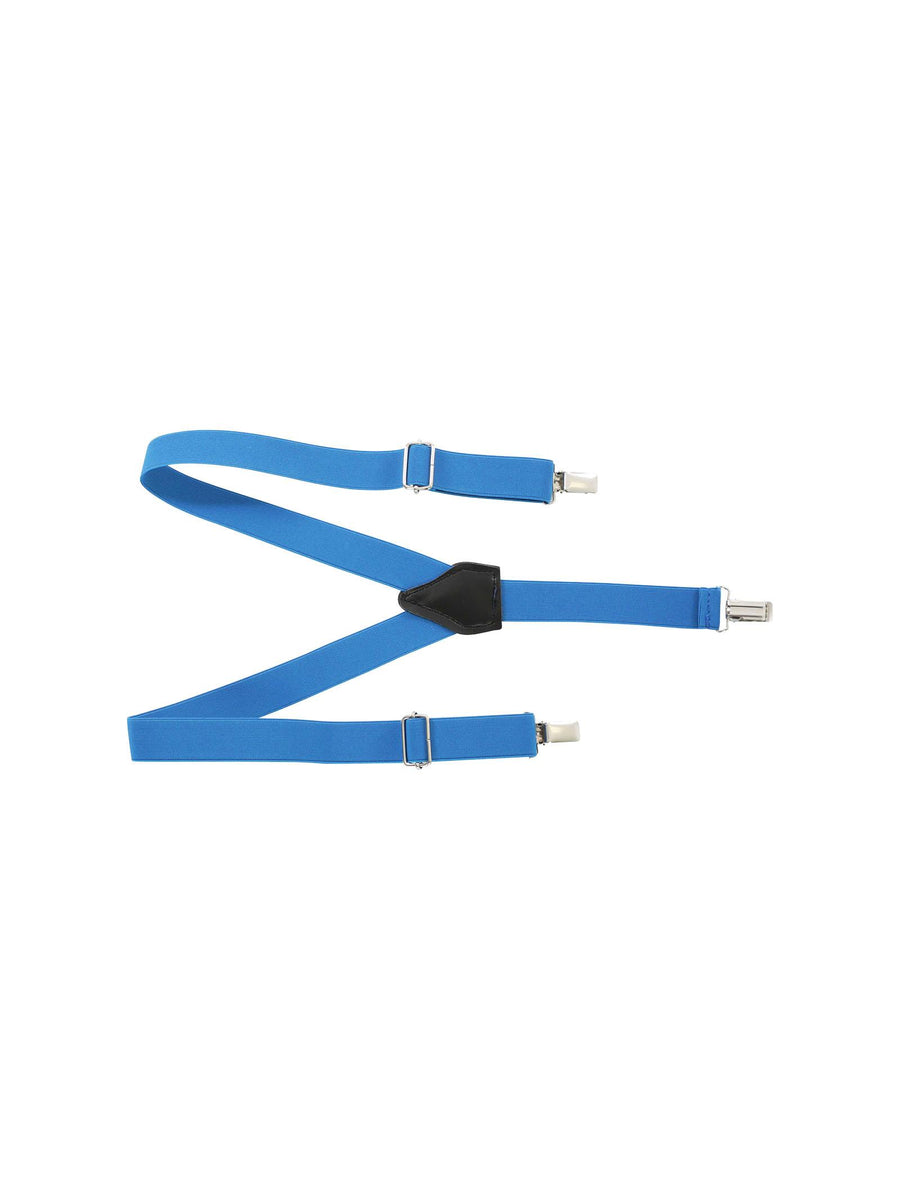 Bretelle neonato a Y blu indaco MR2682 AZZ Manuel Ritz 