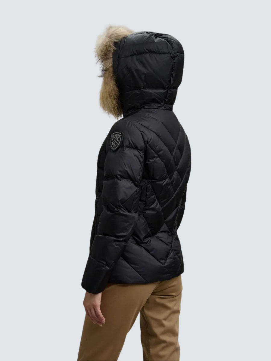 Giubbino a linee geometriche "Alicia" Blauer nero BLDC03097 999EI Blauer 