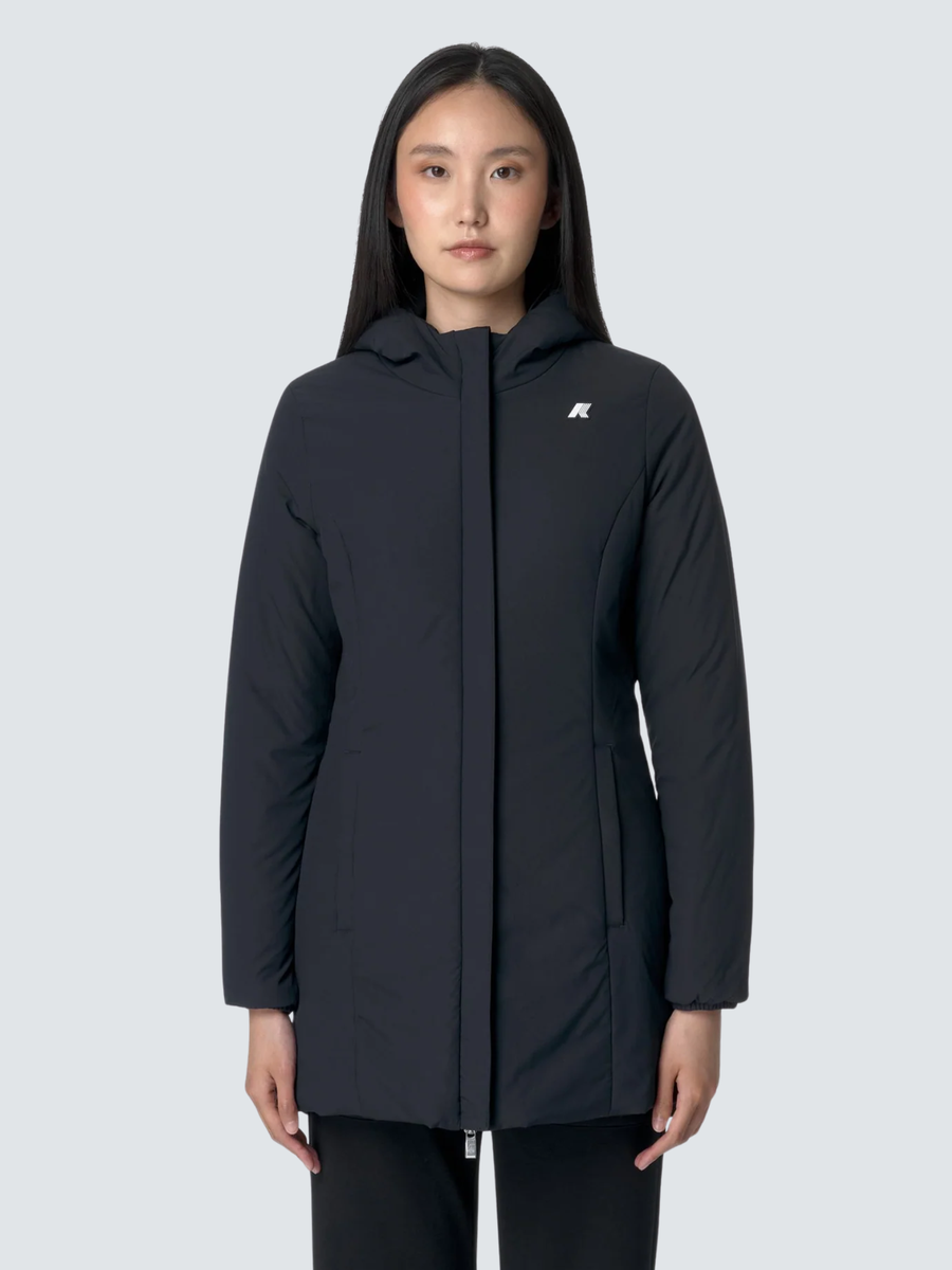 Giubbino "Denise St Warm Reversible" K-Way nero K6128UW A3C K-WAY 