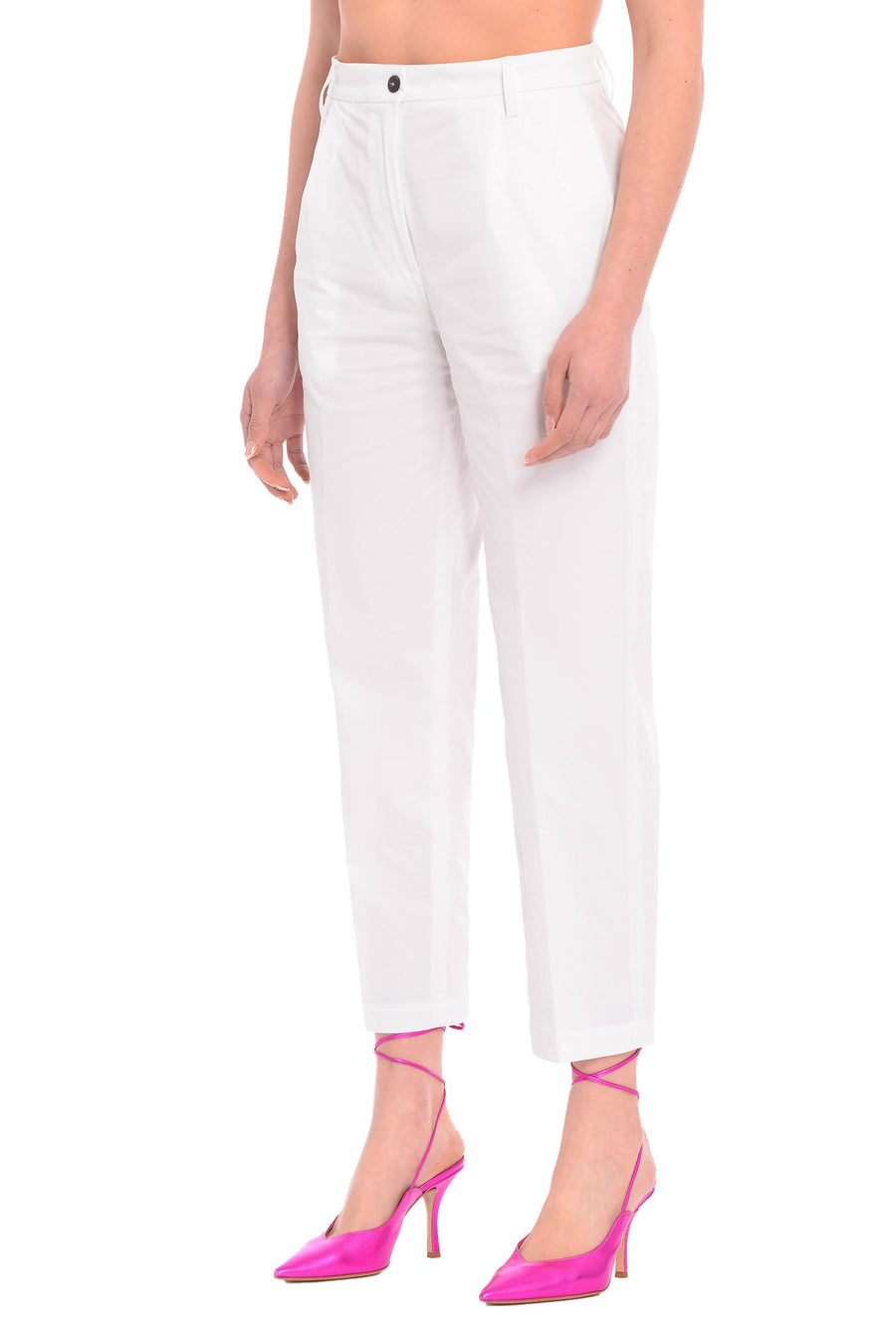 Pantalone bianco Nicole america NICOLE3520 PAN RAYURES NOIR 