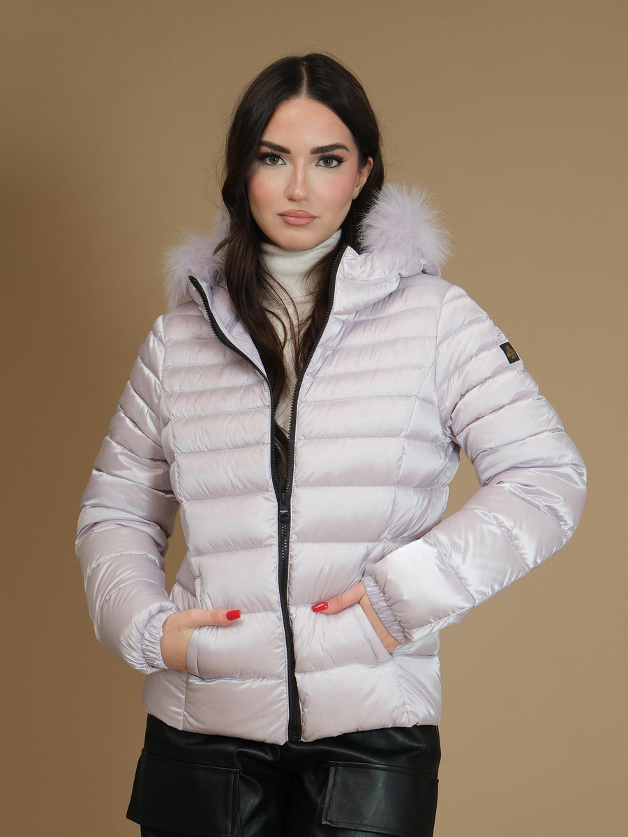 Giubbino con cappuccio Refrigiwear lilla W97618RA0035 F04910 Refrigiwear 