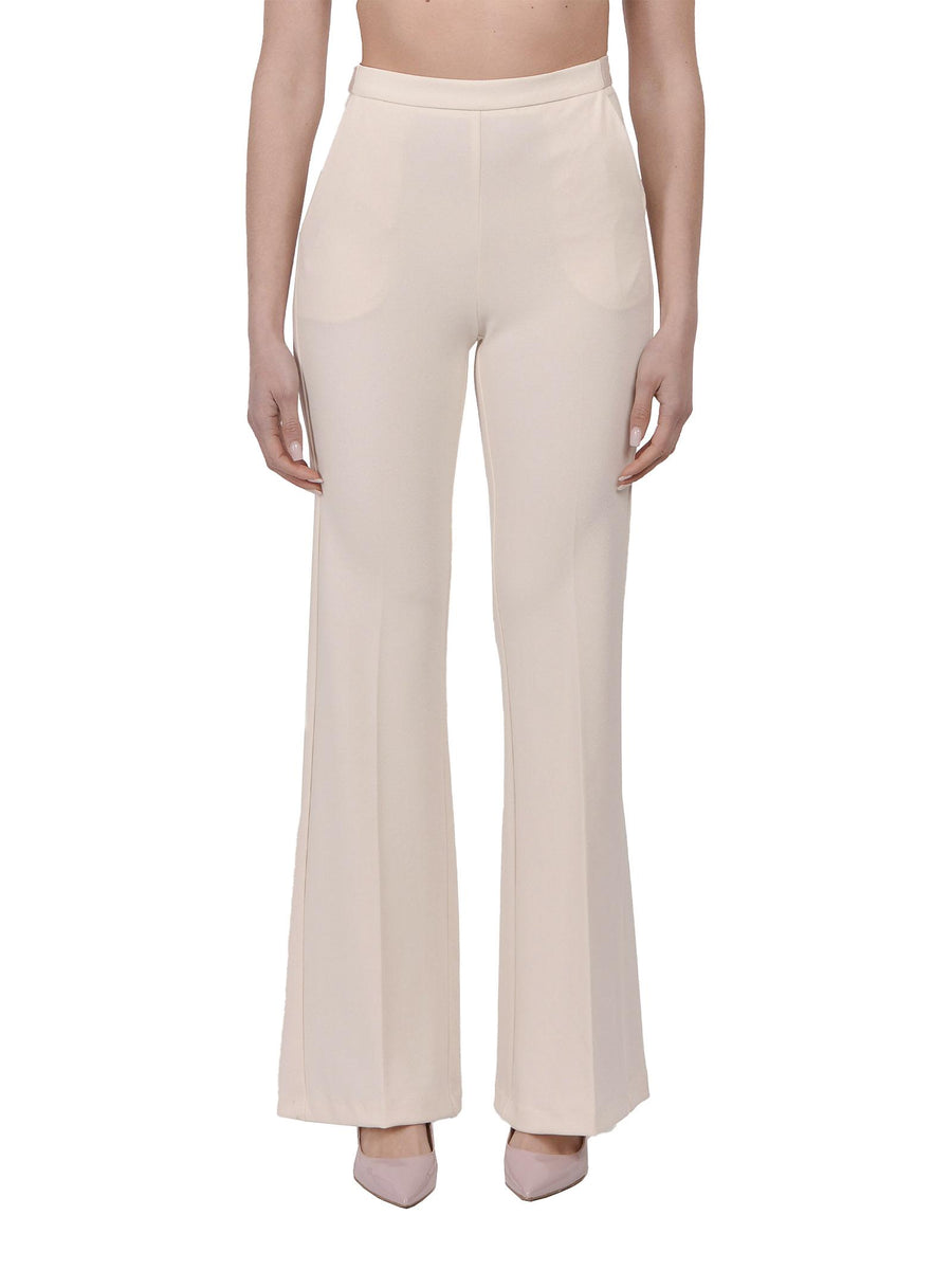 Pantalone flare smoking porcellana P3E9FAW PORCELLANA Imperial 
