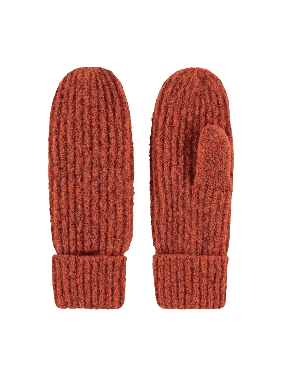 Guanti a manopola in maglia arancioni Ank7002310 Fire Rino & Pelle 