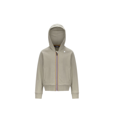 Felpa "P. Anthony Fleece Peach" K-Way verde K51347W 633 K-WAY 