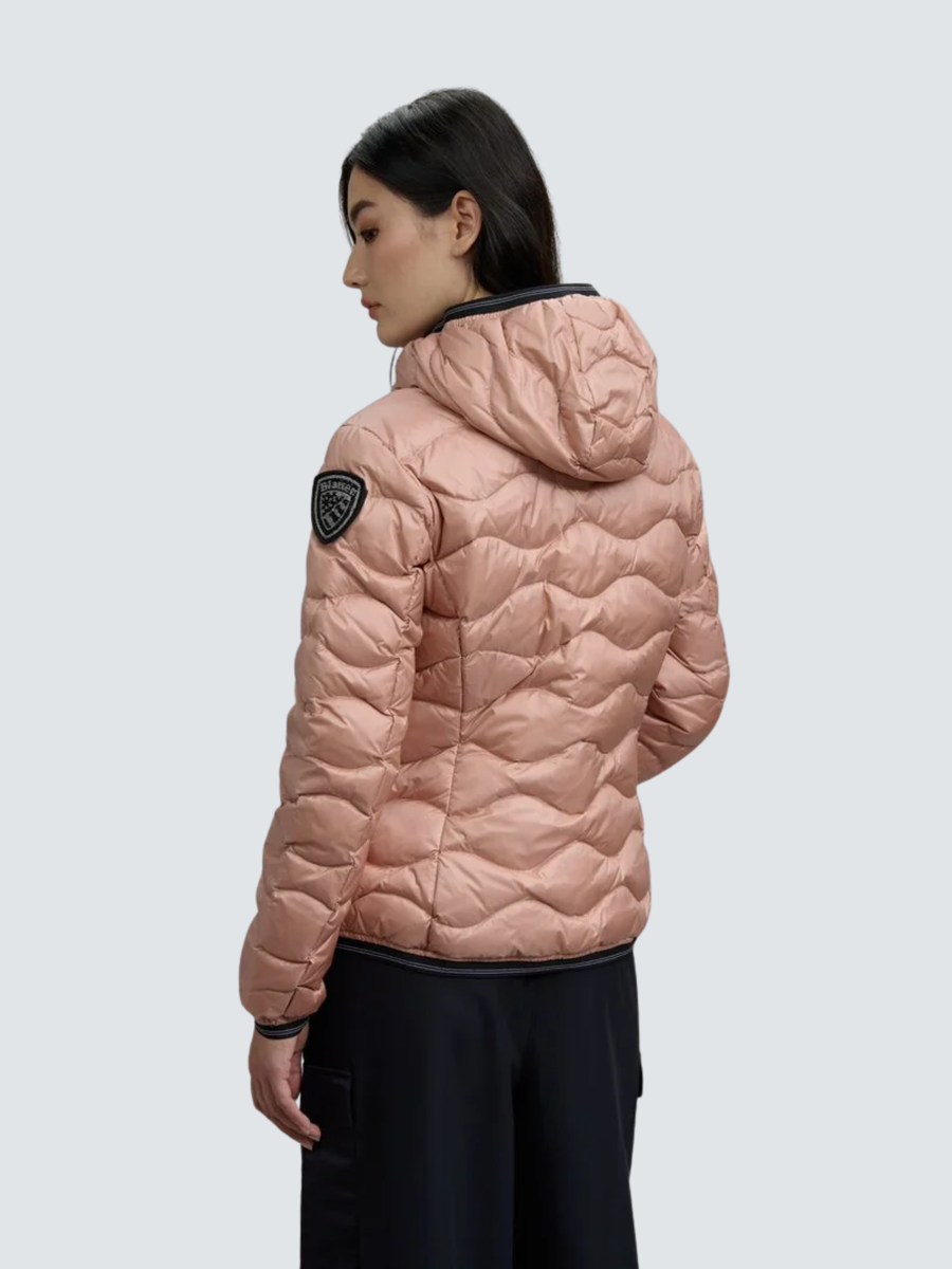 Giubbino ad onde "Camelia" Blauer rosa pallido BLDC03095 552GG Blauer 