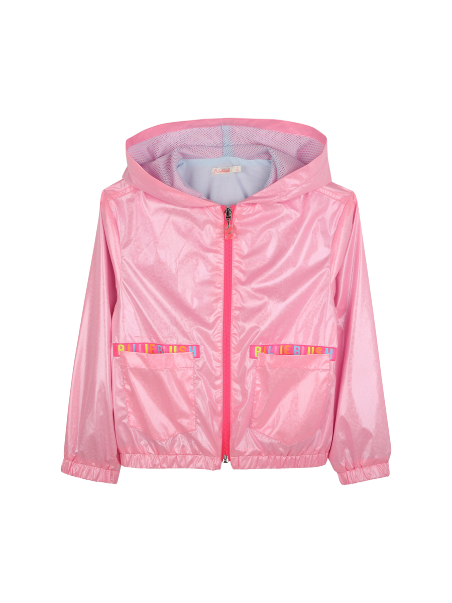 Giubbino Billie Blush rosa impermeabile con dettagli logati U20885 462 Billie Blush 