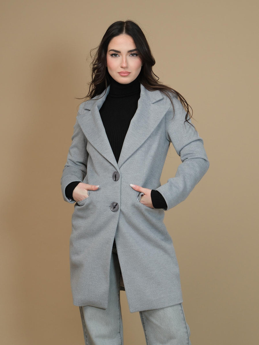Cappotto corto monopetto Armoire Antonella grigio ANTONELLA GRIGIO Armoire 