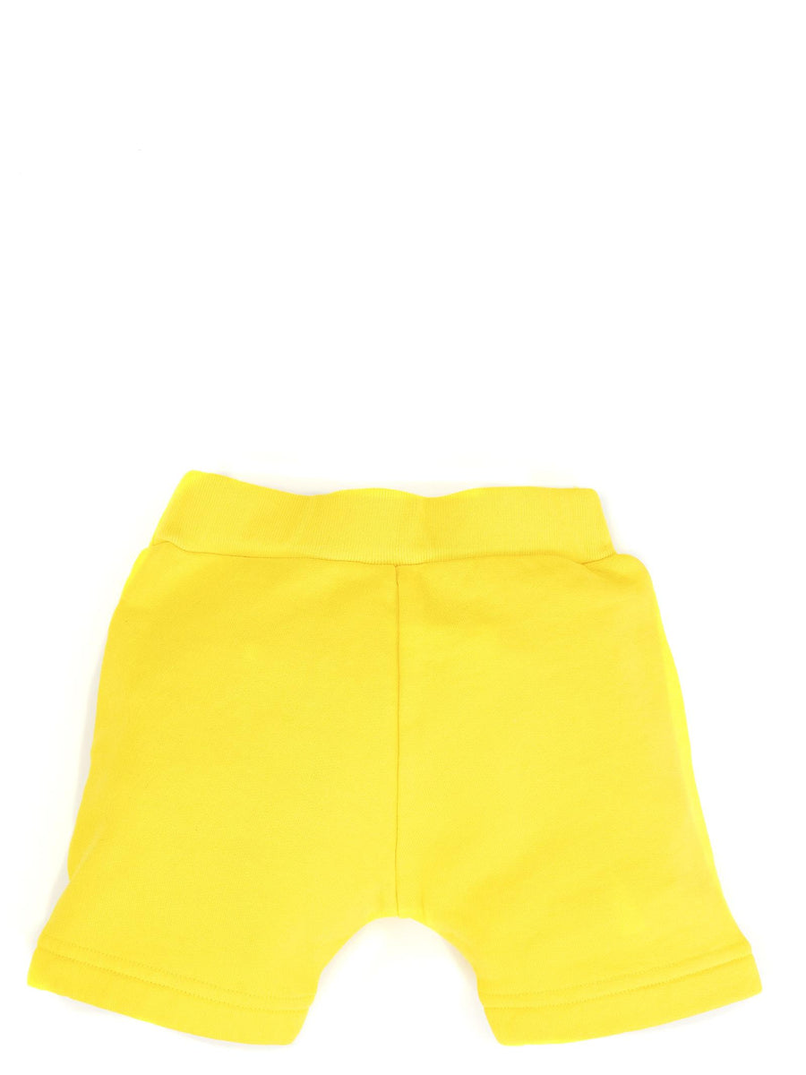 Shorts in tuta giallo cavallo basso DQ0226D002Y DQ205 Dsquared 